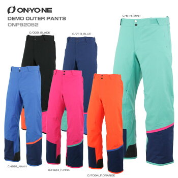 ON・YO・NE〔オンヨネ スキーウェア パンツ〕＜2020＞DEMO OUTER PANTS〔デモアウターパンツ〕 ONP92052