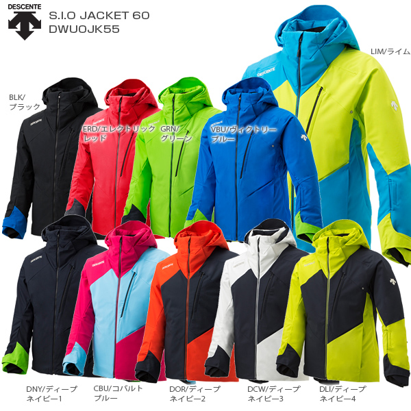 スキー ウェア メンズ レディース DESCENTE デサント ジャケット mens 2020 S.I.O JACKET 60/DWUOJK55  MUJI 19-20 旧モデル | スキー専門店　タナベスポーツ