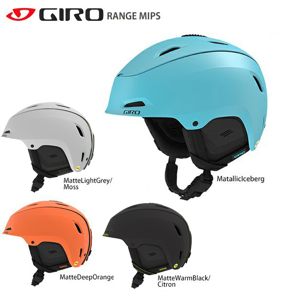 2019-2020 物品 旧モデル ヘルメット スキー スノー スノーボード スノボ GIRO 2020 19-20 ジロ レンジ ミップス 人気の製品 〔SAH〕 MIPS RANGE