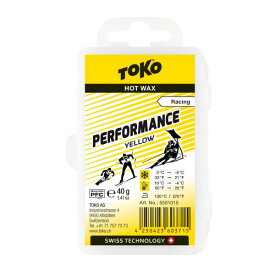 TOKO トコ ワックス Performance イエロー 40g 5501015 固形 スキー スノーボード スノボ