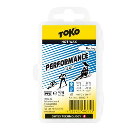 TOKO トコ ワックス Performance ブルー 40g 5501017 固形 スキー スノーボード スノボ