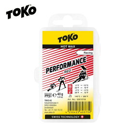 TOKO トコ ワックス Performance レッド 40g 5501016 固形 スキー スノーボード スノボ