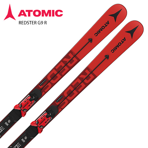 2020-2021 20 21 型落ち スキー 板 デモ 基礎 値引き オールラウンド 金具付き スキー板 メンズ レディース ATOMIC 2021 2020秋冬新作 取付無料 20-21 R 旧モデル REDSTER + 12 ビンディング セット アトミック X VAR G9