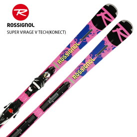 スキー板 ROSSIGNOL ロシニョール ＜2021＞ SUPER VIRAGE V TECH KONECT + SPX 12 KONECT GW B80 BLACK ICON ビンディング セット 取付無料 20-21 旧モデル【hq】【E】