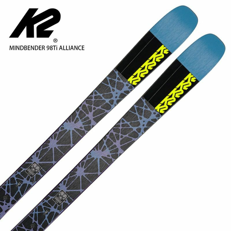 好評 K2 ケーツー レディース スキー板 2022 MINDBENDER 98Ti ALLIANCE 取付無料 人気の製品 13 セット ビンディング 22 + GW ATTACK2