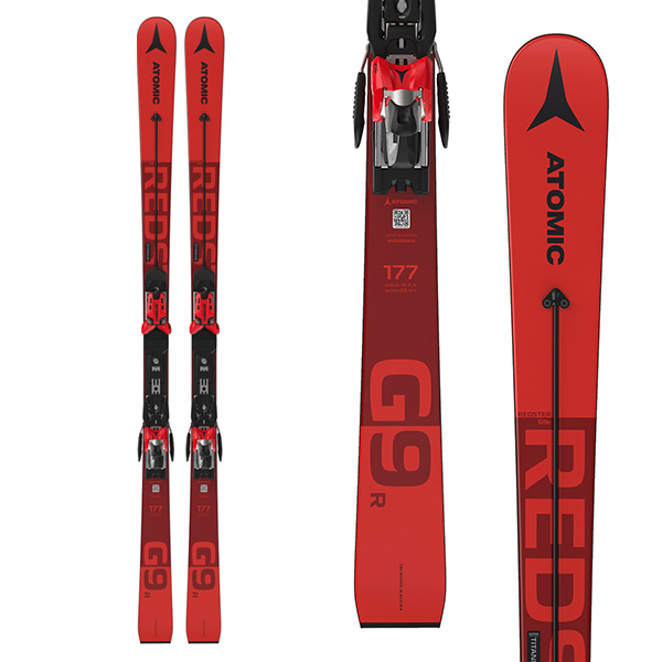 スキー板 メンズ レディース ATOMIC アトミック＜2021＞ REDSTER G9 R + X 12 VAR ビンディング セット 取付無料  20-21 旧モデル〔SA〕 | スキー専門店　タナベスポーツ