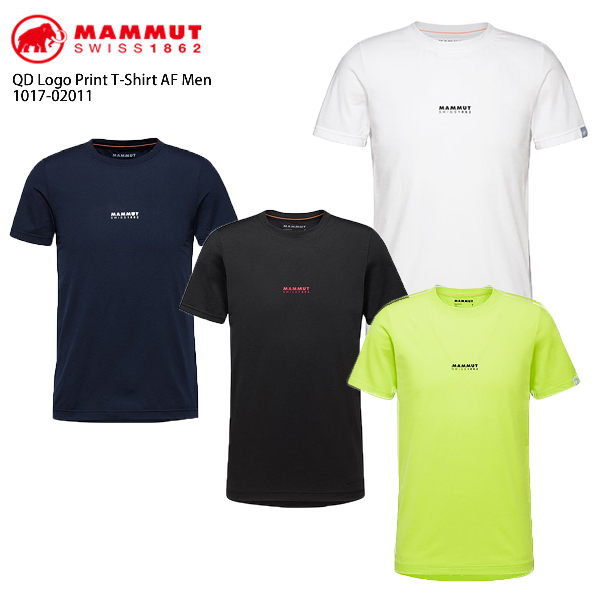 【現金特価】 大注目 MAMMUT マムート Tシャツ 2022 QD Logo Print T-Shirt AF Men 1017-02011 stretton.eu stretton.eu
