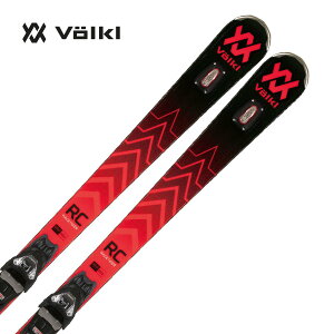 スキー 板 メンズ レディース VOLKL フォルクル＜2023＞RACETIGER RC BLACK + vMOTION 12 GW 【ビンディング セット 取付無料 22-23 NEWモデル】