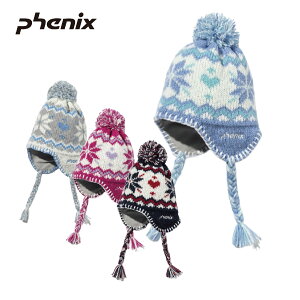 y12/1Iő7~OFFN[|IzPHENIX tFjbNX r[j[ 2023 ESG22HW64 / Snow Crystal Girls Ear Beanie