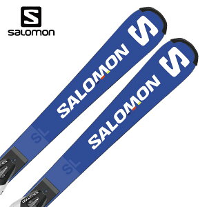 SALOMON サロモン スキー板 キッズ ジュニア ＜2024＞ S/RACE FIS JR SL + L7 GW[L47057500] ビンディング セット 取付無料 早期予約 2023-2024 NEWモデル