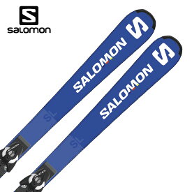 SALOMON サロモン スキー板 キッズ ジュニア ＜2024＞ S/RACE FIS JR SL + Z10[L47057200] ビンディング セット 取付無料 2023-2024 NEWモデル