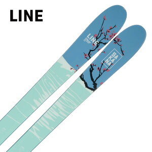 スキー板 LINE ライン メンズ レディース ＜2024＞ SAKANA[A230300201] 【板のみ】 2023-2024 NEWモデル