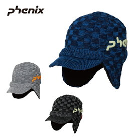 PHENIX フェニックス スキー ニット帽 キッズ ジュニア＜2024＞ ESB23HW86 / Maskman Earflap Knit Hat 2023-2024 NEWモデル