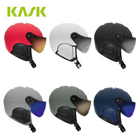 KASK カスク スキー ヘルメット メンズ レディース ＜2024＞ KA-SHE61 / PIUMA-R SHADOW / VISOR -SHE00061