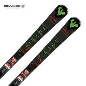 スキー板 ROSSIGNOL ロシニョール メンズ レディース＜2024＞ SUPER VIRAGE VII OVERSIZE KONECT[RAMPS02] + NX 12 KONECT GW B80 GREEN ビンディング セット 取付無料 グリップウォーク対応 2023-2024 NEWモデル