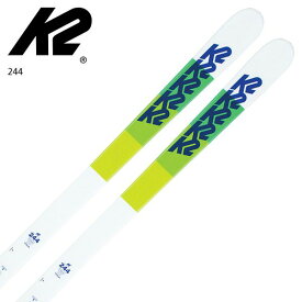 K2 ケーツー スキー板 メンズ レディース ＜2025＞ 244 + XCOMP 12 BK/FLRD 【ビンディング セット 取付無料 】