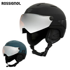 ROSSIGNOL ロシニョール スキー ヘルメット メンズ レディース＜2024＞ FIT VISOR IMPACTS / フィットバイザーインパクト 2023-2024 NEWモデル