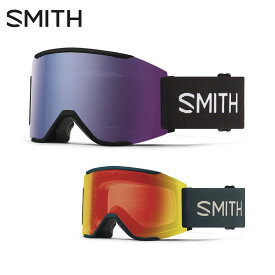 SMITH スミス スキー ゴーグル メンズ レディース＜2024＞Squad MAG /スカッド マグ【スペアレンズ付】 2023-2024 NEWモデル