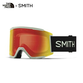 SMITH スミス スキー ゴーグル メンズ レディース＜2024＞Squad XL /スカッド XL〔CP RED MIRROR〕【スペアレンズ付】【ASIAN FIT】 2023-2024 NEWモデル