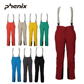 エントリでP4倍!3/30限定! PHENIX フェニックス スキーウェア パンツ メンズ＜2024＞ ESM23OB30 /Thunderbolt Pants 2023-2024 NEWモデル