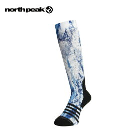 エントリでP4倍!3/30限定! north peak ノースピーク ソックス　MP-774 / デザインソックス