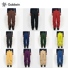 GOLDWIN ゴールドウイン スキーウェア パンツ メンズ＜2024＞G-Solid Color Cargo Wide Pants / G33357 2023-2024 NEWモデル