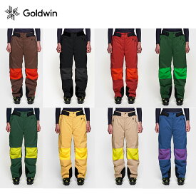 GOLDWIN ゴールドウイン スキーウェア パンツ メンズ＜2024＞2-tone Color Wide Pants / G33355A 2023-2024