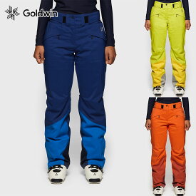 GOLDWIN ゴールドウイン スキーウェア パンツ レディース＜2024＞W's 2-tone Color Pants/ GW33353A 2023-2024 NEWモデル