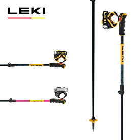 LEKI レキ スキーポール ストック 伸縮式 メンズ レディース＜2025＞SPITFIRE VARIO 3D / 653 67101 653 67102【アルミ】