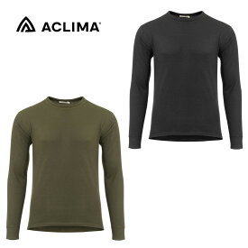 ACLIMA アクリマ スキーウェア アンダー / メンズ ＜2024＞ WoolTerry crewneck M's/ウールテリークルーネック