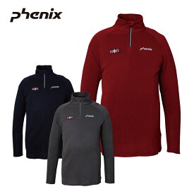 フェニックス スキーウェア PHENIX スキー アンダーウェア シャツ メンズ＜2024＞ ESM23LS10A / GT Touring 1/2 Zip Tee 2023-2024