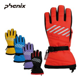 【エントリーでP10倍！11日1時59まで】PHENIX フェニックス スキー グローブ キッズ ジュニア＜2024＞ESB23GL83 / Snow Satellite Junior Gloves 2023-2024 日本正規品