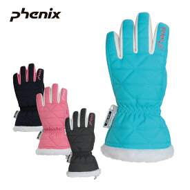 PHENIX フェニックス スキー グローブ キッズ ジュニア＜2024＞ESG23GL91 / Snow White Junior Gloves 2023-2024