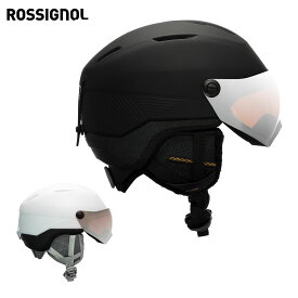 ROSSIGNOL ロシニョール スキー ヘルメット レディース＜2024＞ FIT VISOR IMPACTS W / フィットバイザーインパクト W バイザー付き 2023-2024 NEWモデル