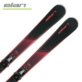 スキー板 レディース ELAN エラン ＜2024＞ SNOW BLACK ＋ LIGHT SHIFT ＋ EL 9.0 GW SHIFT BLK/BLK [ACKKJH23]【金具付き・取付送料無料 グリップウォーク対応】 2023-2024 NEWモデル