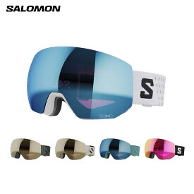 SALOMON サロモン スキー ゴーグル メンズ レディース＜2024＞RADIUM PRO SIGMA / ラジウム プロ シグマ 【眼鏡・メガネ対応ゴーグル】 【ASIAN FIT】2023-2024 NEWモデル