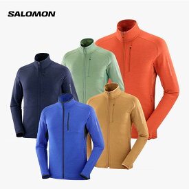 SALOMON サロモン スキーウェア ジャケット メンズ レディース ＜2024＞ESSENTIAL LTWARM FZ M