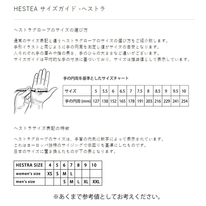 楽天市場】HESTRA ヘストラ スキー グローブ レディース＜2024 