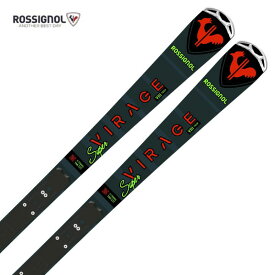 スキー板 ROSSIGNOL ロシニョール メンズ レディース＜2024＞ SUPER VIRAGE VIII LTD + R22[RAMPH02] + SPX 14 ROCKERACE GW Black Red ビンディング セット 取付無料 2023-2024 NEWモデル