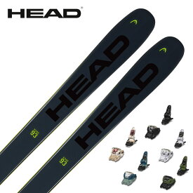 HEAD ヘッド スキー板 メンズ レディース ＜2024＞ KORE 93 + ＜23＞SQUIRE 11 [315443] 【金具付き・取付送料無料 グリップウォーク対応】 2023-2024 NEWモデル