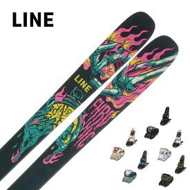 スキー板 LINE ライン メンズ レディース ＜2024＞ CHRONIC 94 + ＜23＞SQUIRE 11 [A230300601] 【金具付き・取付送料無料 グリップウォーク対応】 2023-2024 NEWモデル
