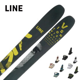スキー板 LINE ライン メンズ レディース ＜2024＞ VISION 98 + ＜23＞SQUIRE 11【金具付き・取付送料無料 グリップウォーク対応】 2023-2024