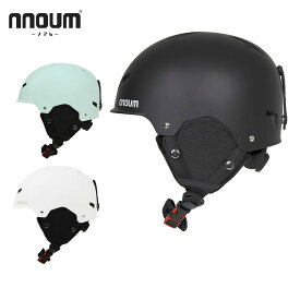 スキー スノーボート スノボ ヘルメット キッズ ジュニア 軽量 サイズ調整 NNOUM ノアム NN23HFHM01J / nnoum ヘルメットケース付き