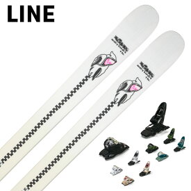 LINE ライン スキー板 メンズ レディース＜2025＞ HONEY BADGER TBL / [LN2401910]+ ＜24＞ SQUIRE 11 【金具付き・取付送料無料】 早期予約