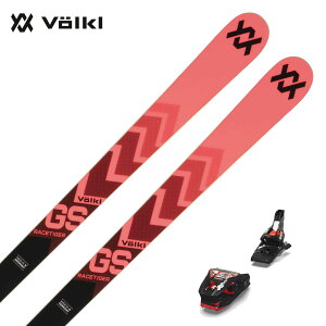 VOLKL フォルクル スキー板 メンズ レディース 2025 RACETIGER GS WC COMP + <24>XCOMP 16 プレート/ビンディング セット 取付無料 グリップウォーク対応