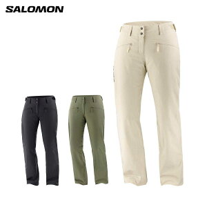 スキーウェア スキーパンツ レディース パンツ SALOMON サロモン <2024>EDGE PANT W / LC2150 2023-2024 旧モデル