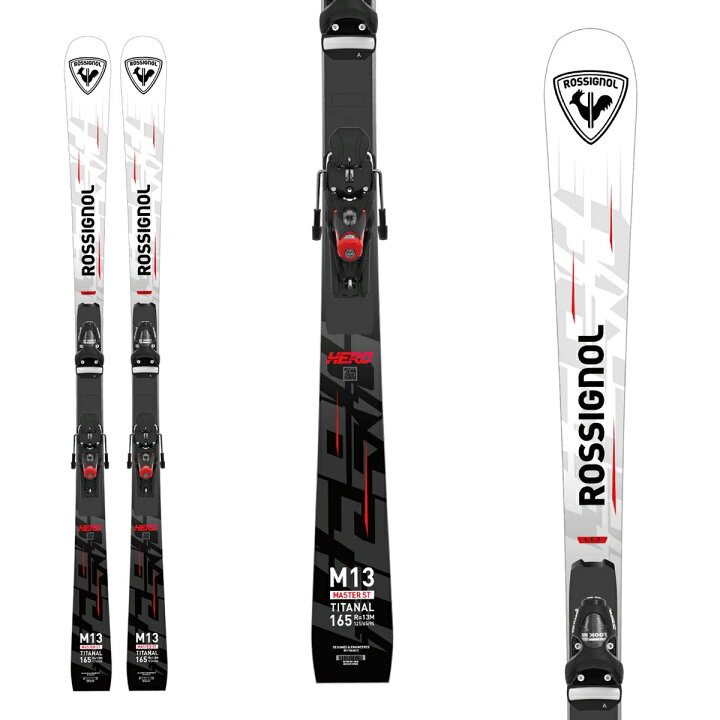 楽天市場】ROSSIGNOL ロシニョール スキー板 2025 HERO MASTER ST 
