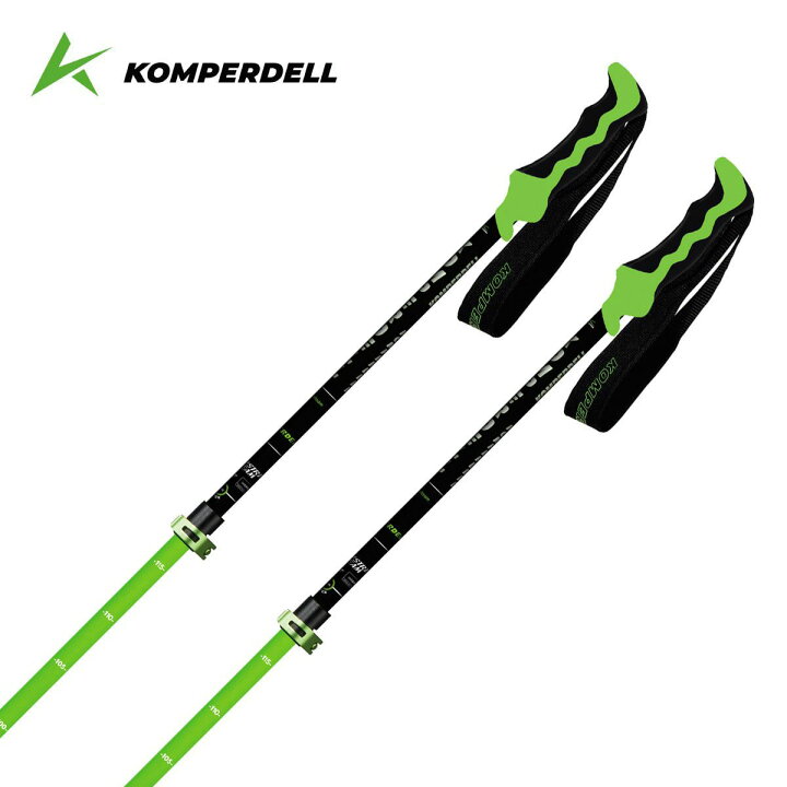 楽天市場】KOMPERDELL コンパーデル スキーポール ストック メンズ 