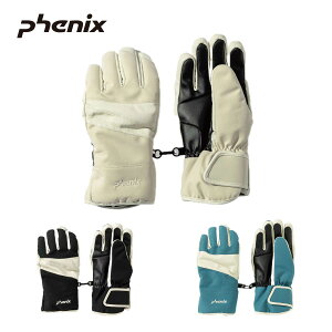 PHENIX tFjbNX XL[O[u fB[X2025ESW24GL52 / Synthetic Leather Accent Womens Gloves {Ki
