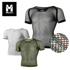 MILLET ミレー メンズ アンダーウェア ＜2027＞ DRYNAMIC MESH SS / ドライナミック メッシュ ショートスリーブ / MIV01566